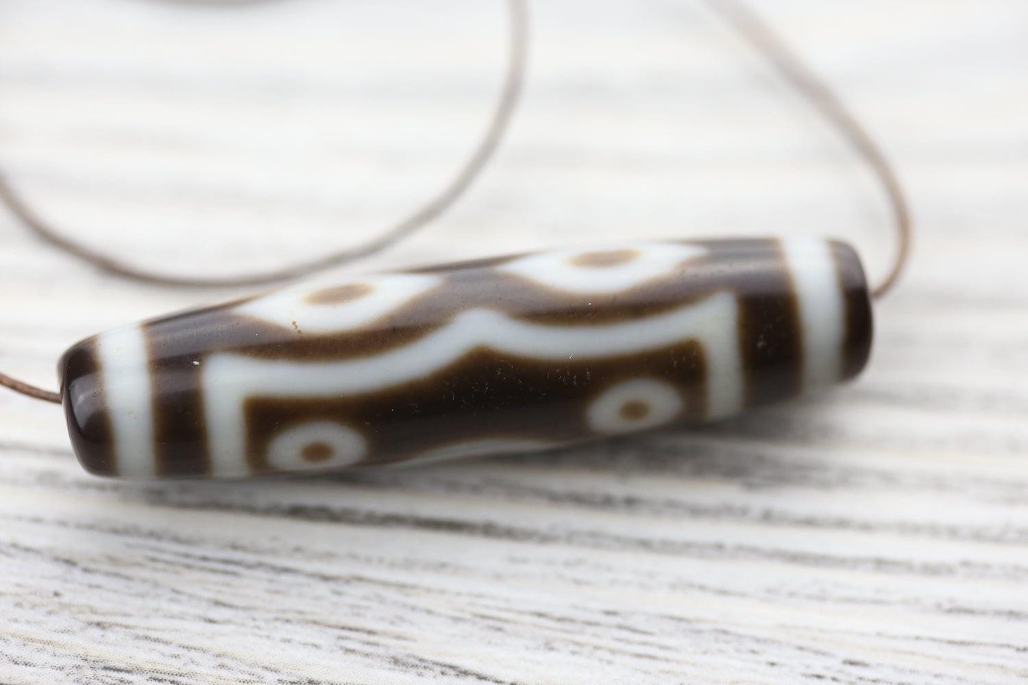 Dzi Beads Divine Buddha Eyes Dzi Bead DZ191