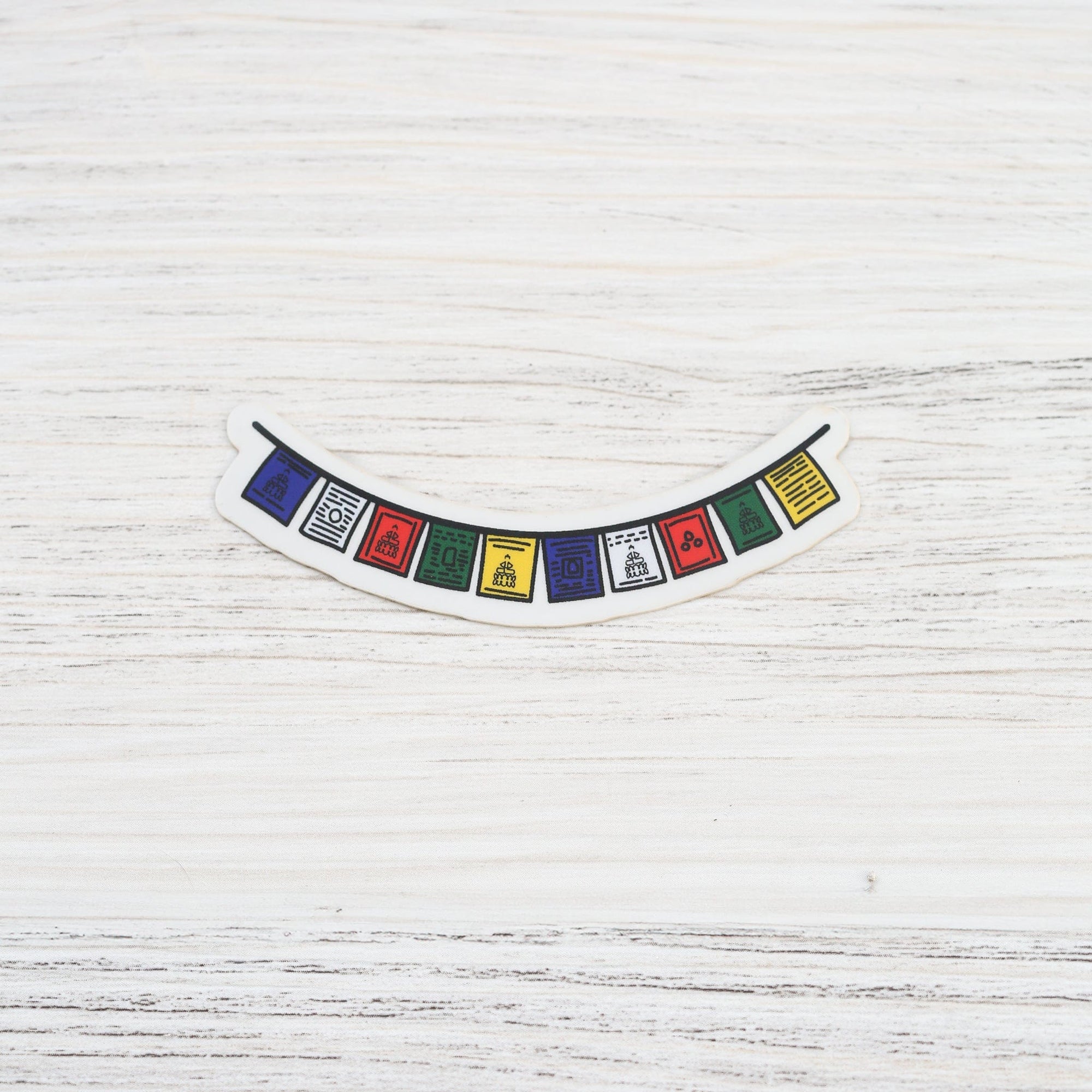 Home Prayer Flags DharmaShop Sticker Pack AA007-1