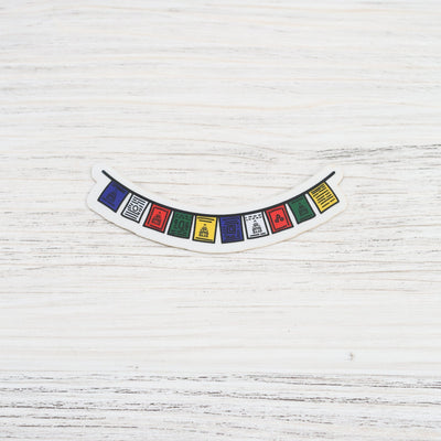 Home Prayer Flags DharmaShop Sticker Pack AA007-1