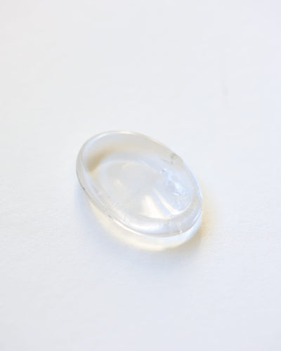 Lifestyle Clear Quartz Worry Stones ST287.clearquartz