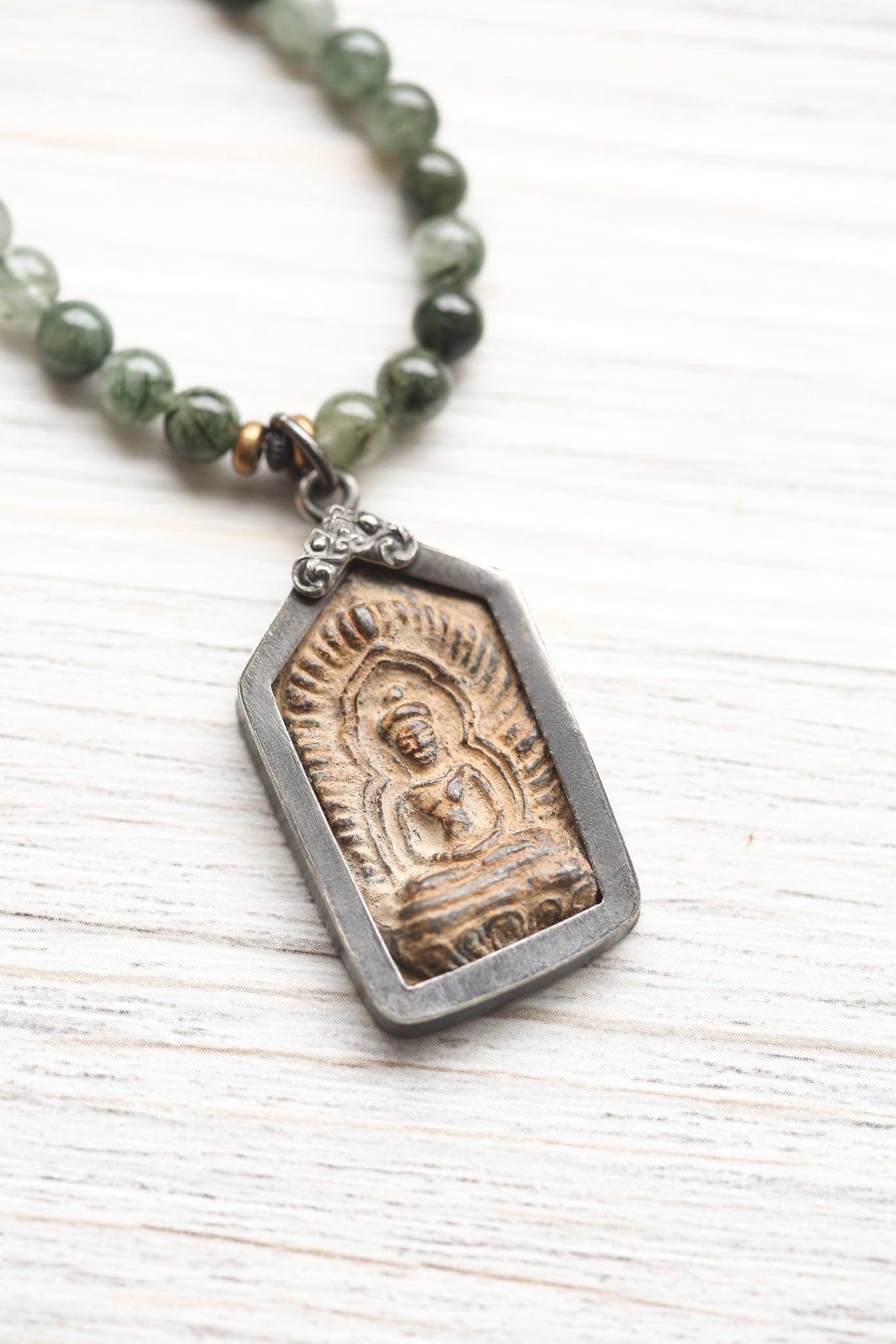 Mala Beads Dream Recall & Monk Made Amulet Mala ML923