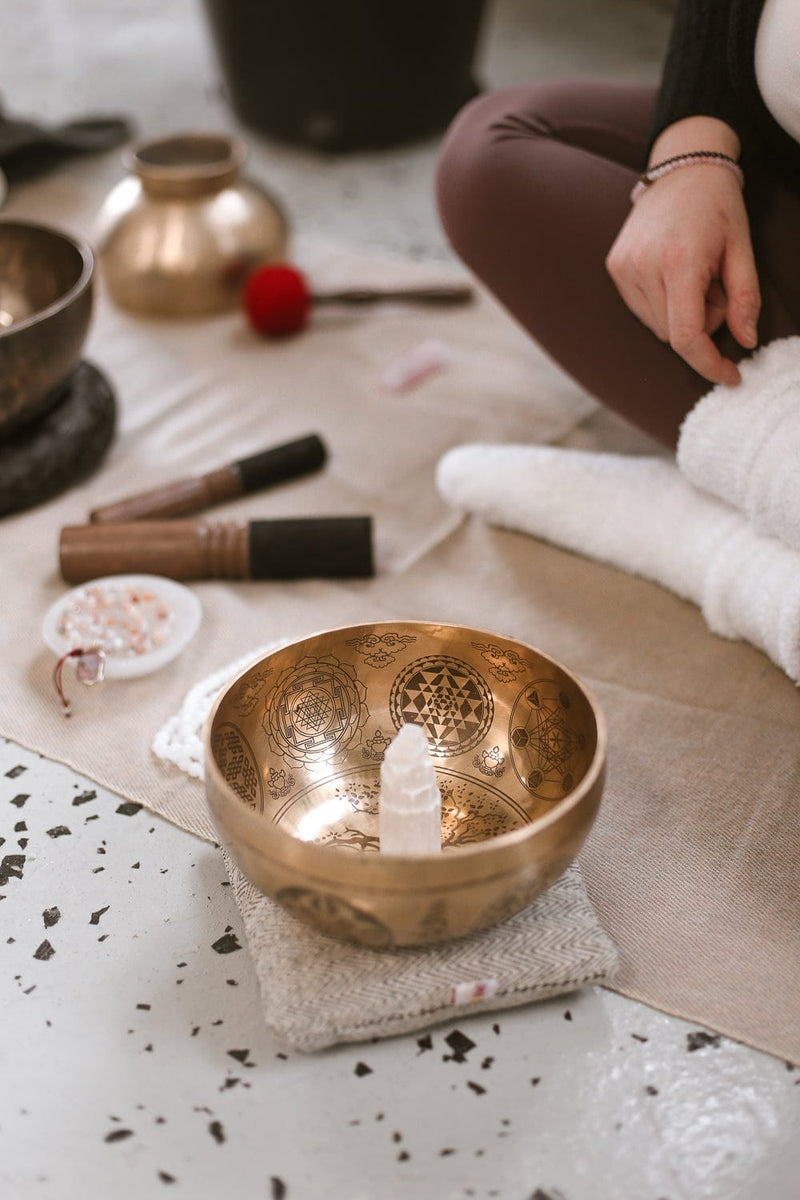 Singing Bowls Sacred Geometry Singing Bowl SB211