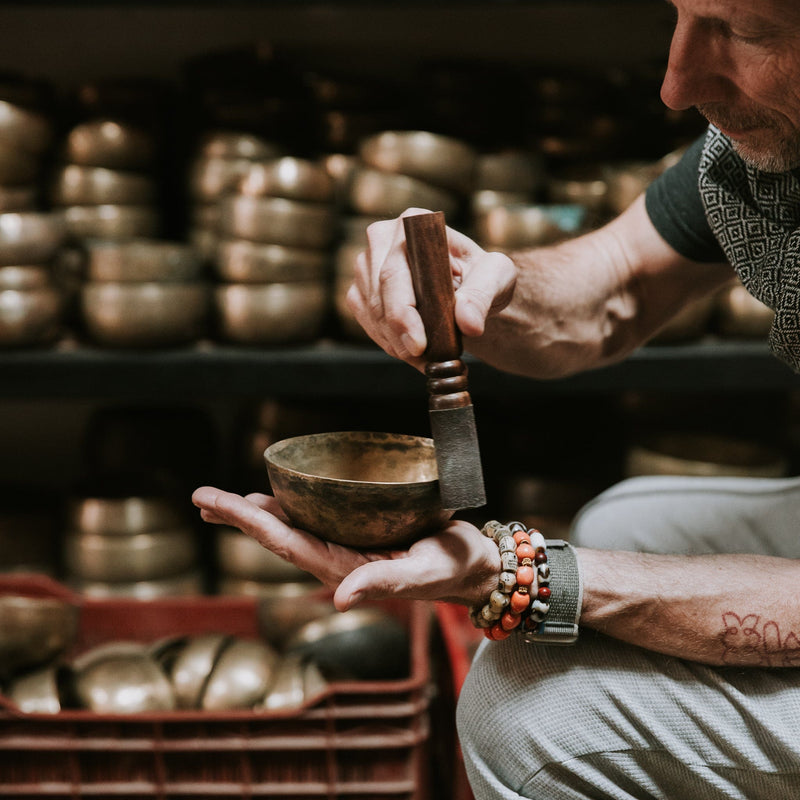 Singing Bowls Set of 3 Heirloom Thado Singing Bowls SB201