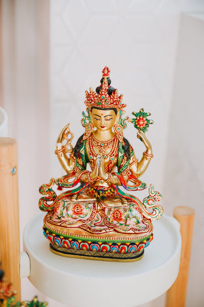 Statues Chenrezig Embodiment of Compassion Statue ST298