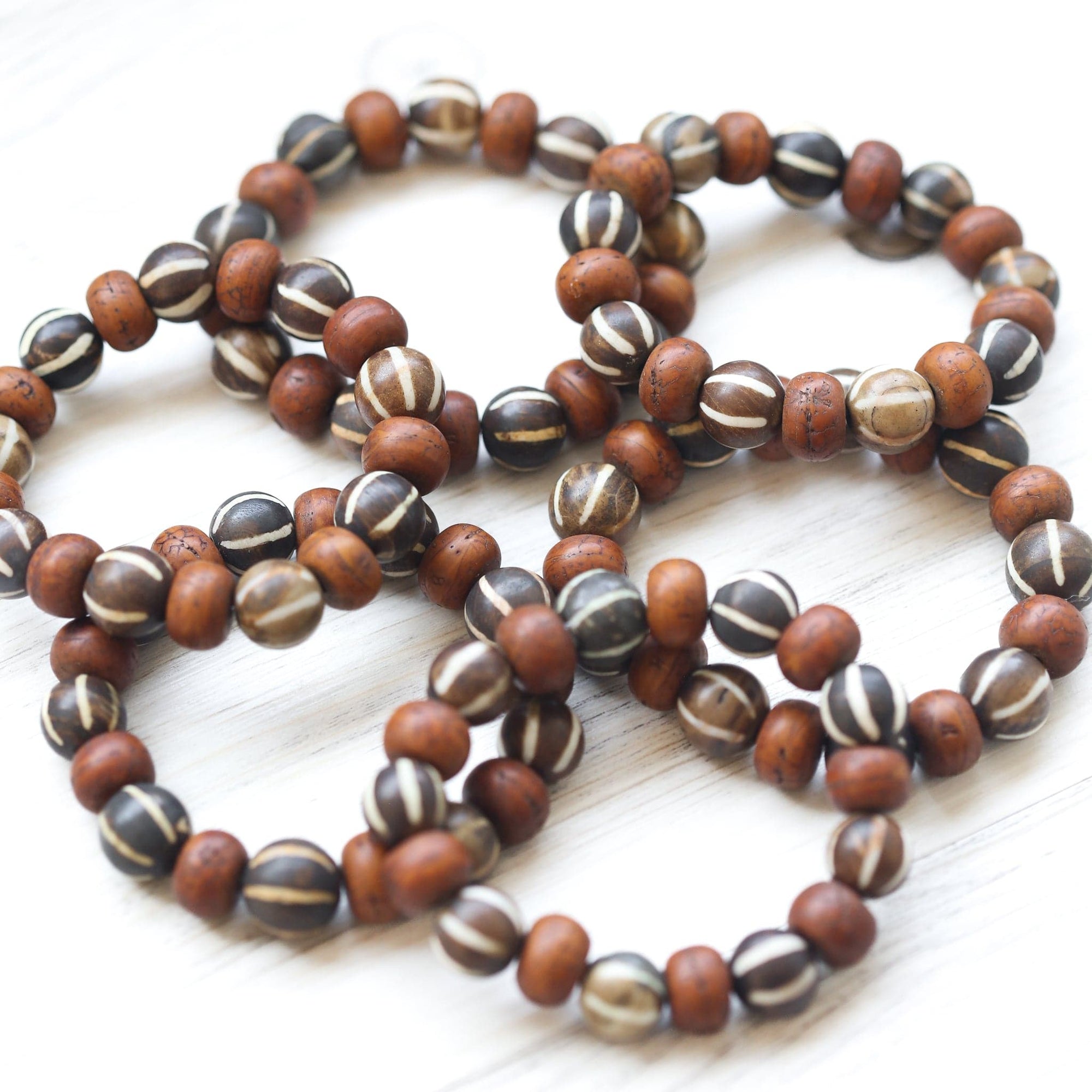 Wrist Malas Bodhi & Pumtek Thunderbolt Bracelet WM696