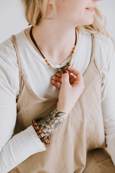 Wrist Malas Bodhi & Pumtek Thunderbolt Bracelet WM696