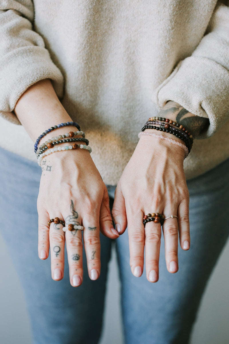 Wrist Malas Buddhist Affirmations Bracelets