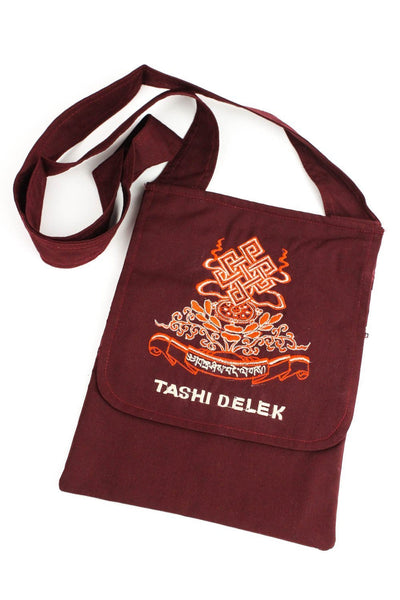 Bags Default Tashi Delek Monk's Bag in Burgundy fb088