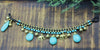Bracelets Default Brass Elephant and Turquoise Beaded Bracelet jb158
