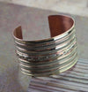 Bracelets Default Large Copper 3 Metal Bangle jb098