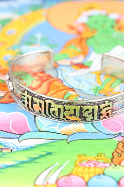 Bracelets Default Sanskrit Om Mani Bracelet JB001