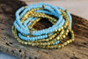 Bracelets Default Sky and Brass Bracelet Stack jb516