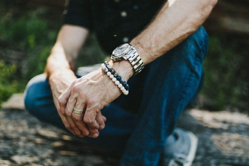 Bracelets Double Wrap Silver Nirvana Bracelet