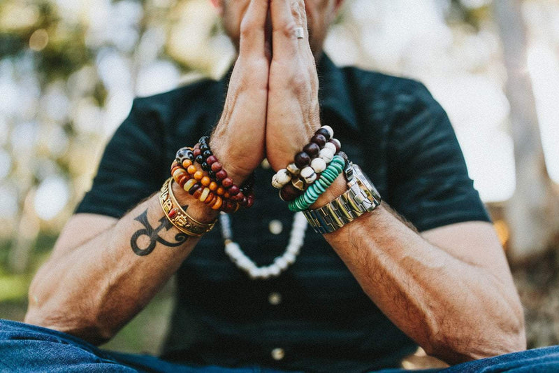 Bracelets True Turquoise Bracelet with Pyrite Skull