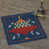 Carpets Blue and White Parasol Meditation Carpet cr028