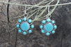 Earrings Default Turquoise Flower Earrings je416