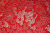 Fabrics Default Red Dragon Brocade fy002