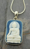 Jewelry,Buddha,Deities Default Medicine Buddha Cameo jp130-Blue