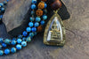 Jewelry,Mala Beads,New Items,Gifts,Mother's Day,Deities Default Thai Buddha Amulet Necklace jn561