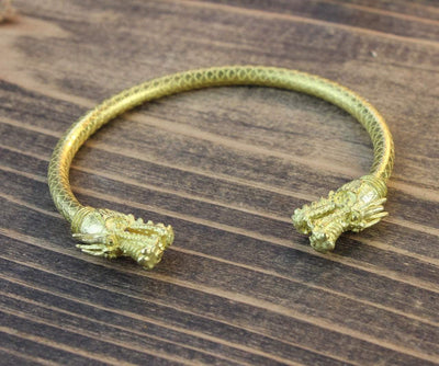 Jewelry,Men's Jewelry,The Gold Collection Default Gold Dragon Bracelet jb266