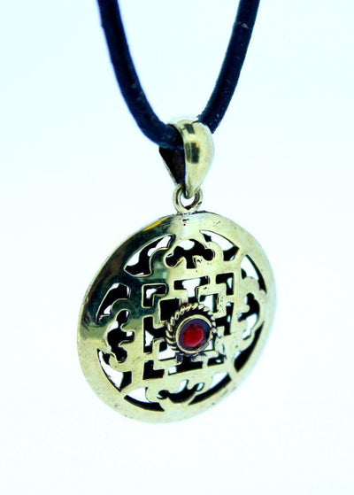 Jewelry,New Items Default 2 Sided Brass mandala Pendant jp271