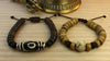 Jewelry,New Items,Gifts,Men's Jewelry Default Men's Bone and dZi Bead Bracelet Set jb486