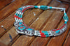 Jewelry,New Items,Mother's Day Default Oval Tibetan Turquoise Stone Necklace jn222