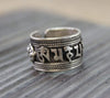 Jewelry,Om,Men's Jewelry Default Tibetan Silver Om Mani Ring jr007