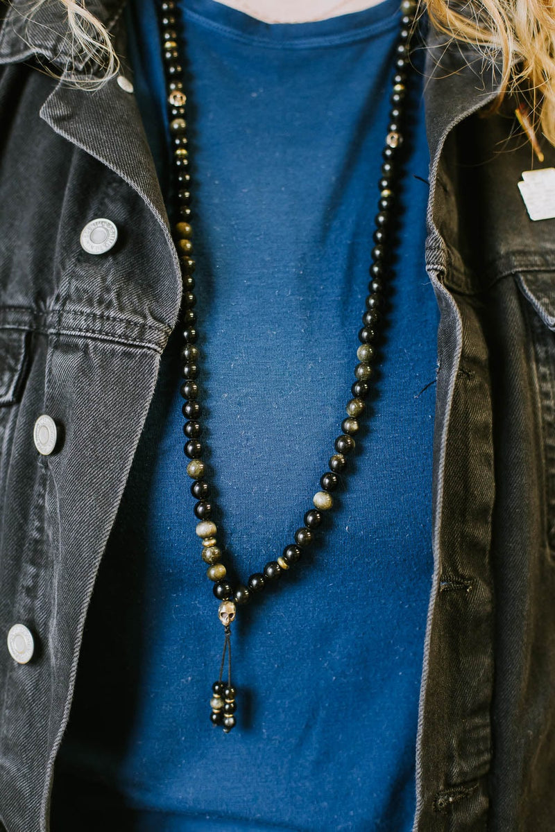 Mala Beads Manifest Intentions Mala Necklace ML880