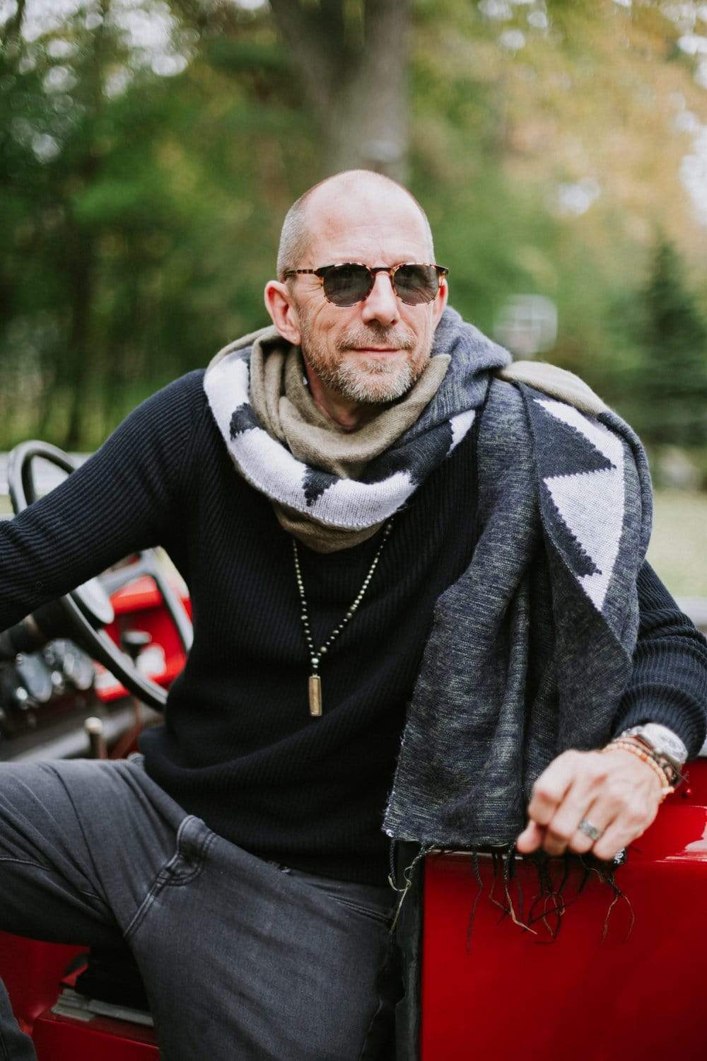 Mala Beads Protective Obsidian and Tibetan Pendant Mala ML590