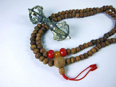 Mala Beads,Under 35 Dollars,Tibetan Style Default New Smaller Monks Mala ML070
