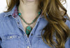 One of a Kind,Jewelry,Turquoise Default One of a Kind Sterling and Gold Turquoise Necklace one002