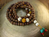 One of a Kind,Mala Beads,New Items,Men's Jewelry,Men Default One of a Kind Bodhi Seed and Amber Mala ml450C