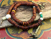 One of a Kind,Mala Beads,New Items,Men's Jewelry,Men,Turquoise Default Monk's Mala 26 monksmala26