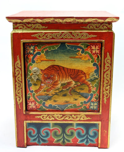 One of a Kind,New Items,Home Default Tiger and Lion Cabinet FURN011