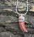 Pendants Default Tibetan Horn Pendant in Coral and Turquoise jp358