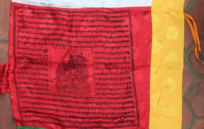 Prayer Flags Default High Quality Silk Vertical Pole Prayer Flags pf097