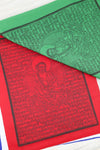 Prayer Flags Default Set of 5 Extra Large Milarepa Prayer Flags pf085