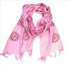 Scarves Default Pink Ganesh Scarf scarf035