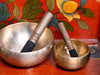 Singing Bowls Small Wood and Suede Singing Bowl Mallets SZ029.SM