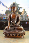 Statues,Buddha Default Bronze 9 inch Medicine Buddha Statue st092