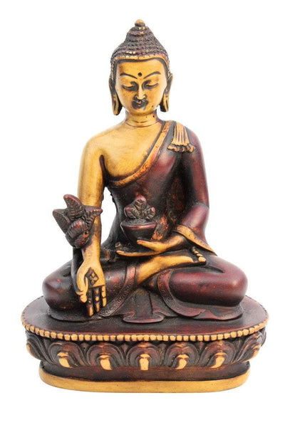 Statues Default Hand Painted Medicine Buddha Statue st047