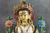 Statues,One of a Kind,New Items,Buddha Default One of a Kind White Tara 9 Inch Hand Painted Statue st080