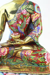 Statues,One of a Kind,New Items,Buddha,Tibetan Style,Deities Default Hand Painted One-of-a-Kind 8.5 Inch Shakyamuni Statue ST097E