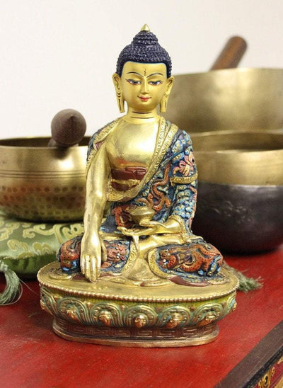 Statues,One of a Kind,New Items Default One of a Kind Spectacular Hand Painted Shakyamuni Statue st065