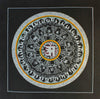 Thangkas Default Touched in Silver Mandala Thangka th113