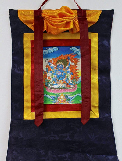 Thangkas,New Items,Buddha,Tibetan Style Default Vajrapani Thangka th104