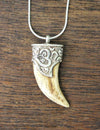 Tibetan Beads,Gifts,Jewelry,New Items,Men's Jewelry Default Tibetan Horn Pendant in Buffalo Bone jp357