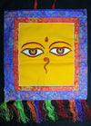 Wall Hangings Default Large Buddha Eyes Embrodiery Wall Hanging fb421