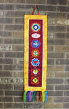 Wall Hangings Default Seven Chakra Gold Embroidery Banner Hanging fb430